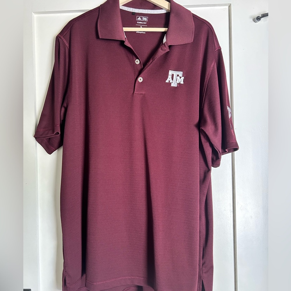 ✨Texas A&M Adidas Golf Polo✨